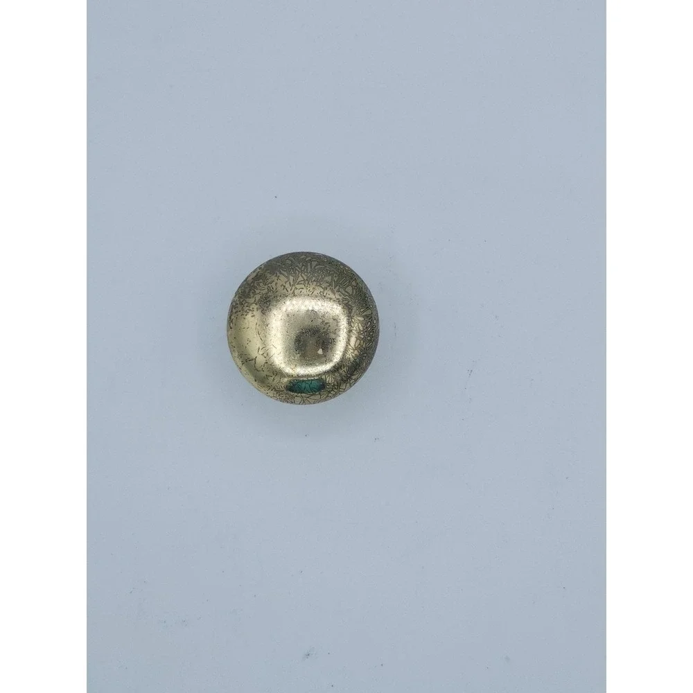 Lot of 5 Solid Brass Knobs with 1 inch‎ Screws